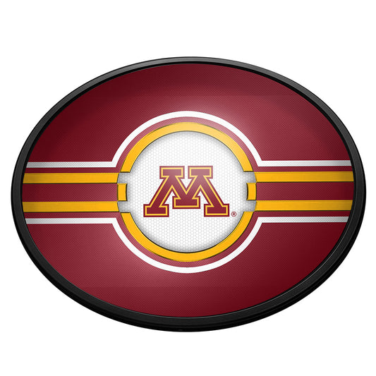 Minnesota Golden Gophers Slimline Oval Lighted Wall Sign