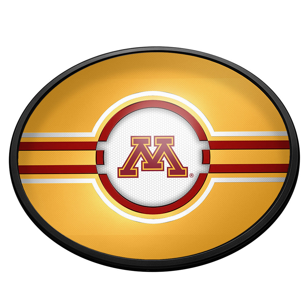 Minnesota Golden Gophers Slimline Oval Lighted Wall Sign
