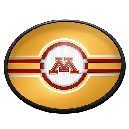 Minnesota Golden Gophers Slimline Oval Lighted Wall Sign