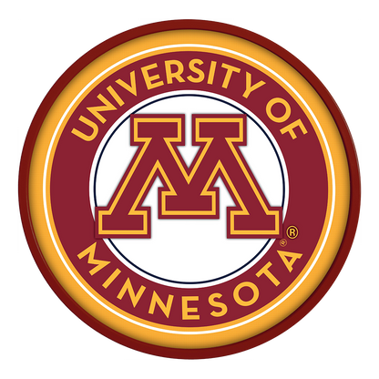 Minnesota Golden Gophers Modern Disc Wall Sign