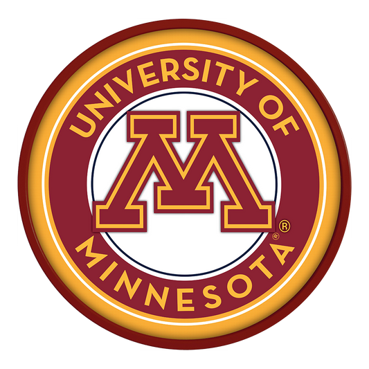 Minnesota Golden Gophers Modern Disc Wall Sign