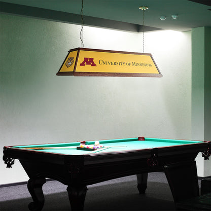 Minnesota Golden Gophers Premium Pool Table Light Room View