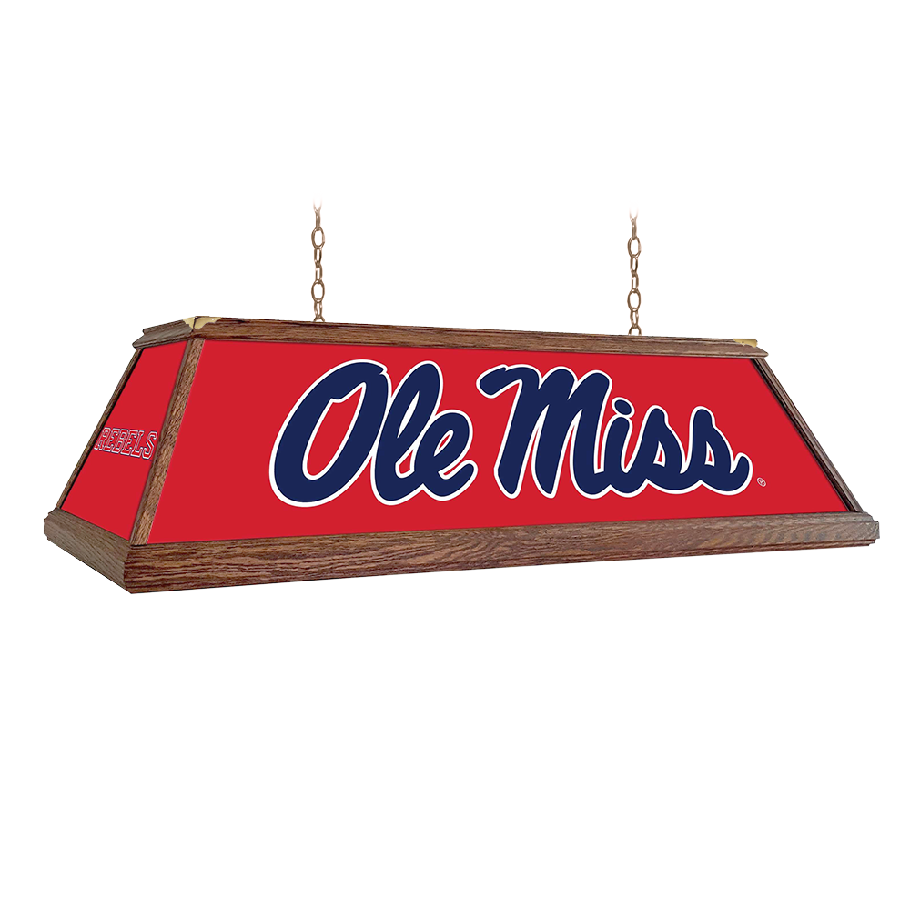 Mississippi Rebels Premium Pool Table Light