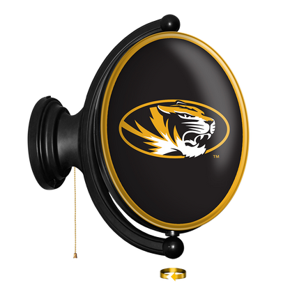 Missouri Tigers Oval Rotating Wall Sign