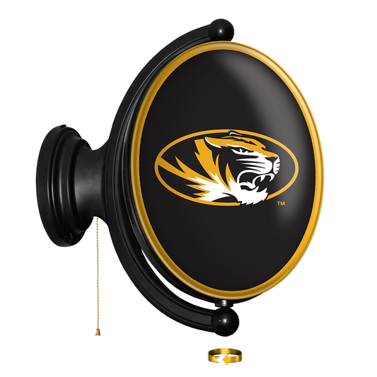 Missouri Tigers Oval Rotating Wall Sign