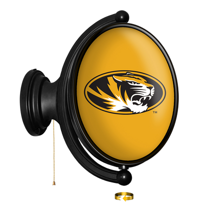 Missouri Tigers Oval Rotating Wall Sign