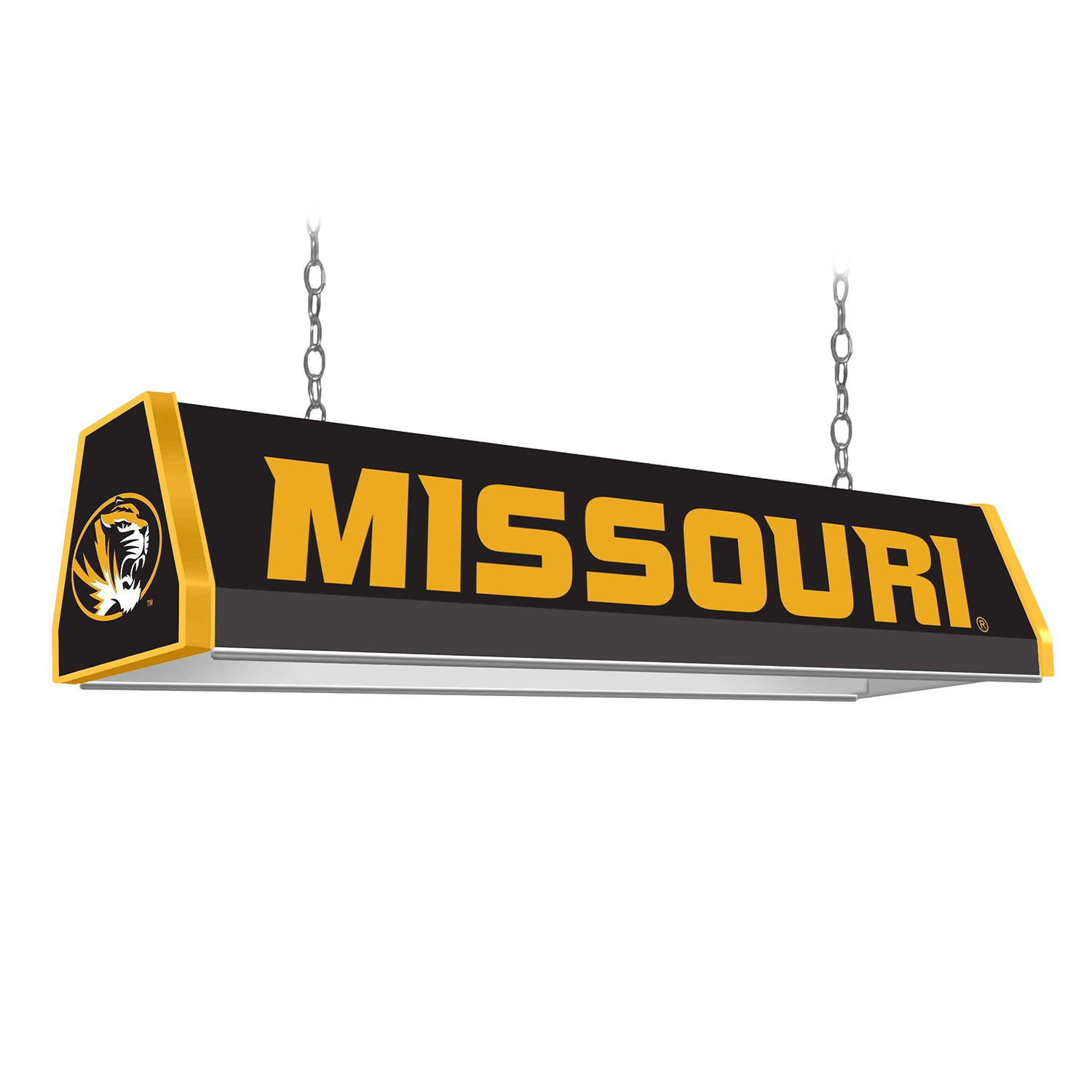 Missouri Tigers Standard Pool Table Light