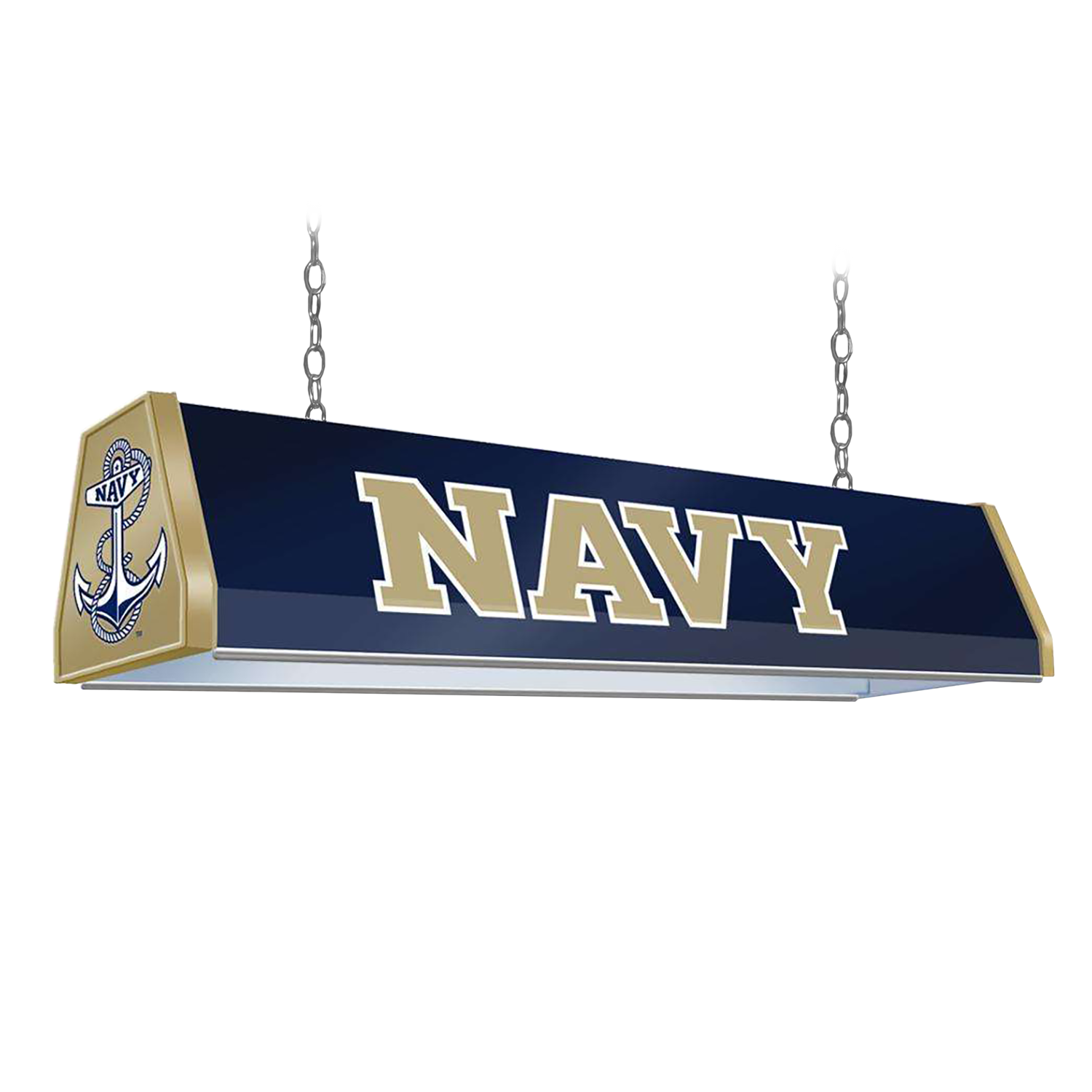 Navy Midshipmen Standard Pool Table Light