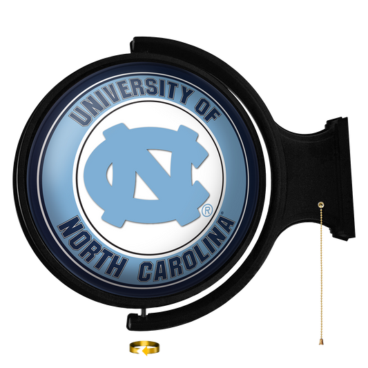 North Carolina Tar Heels Round Rotating Wall Sign