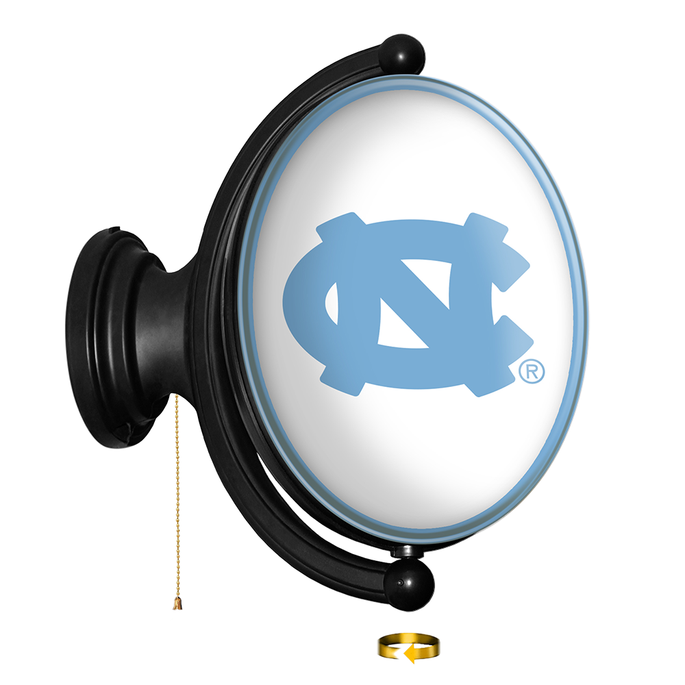 North Carolina Tar Heels Oval Rotating Wall Sign