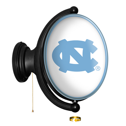 North Carolina Tar Heels Oval Rotating Wall Sign