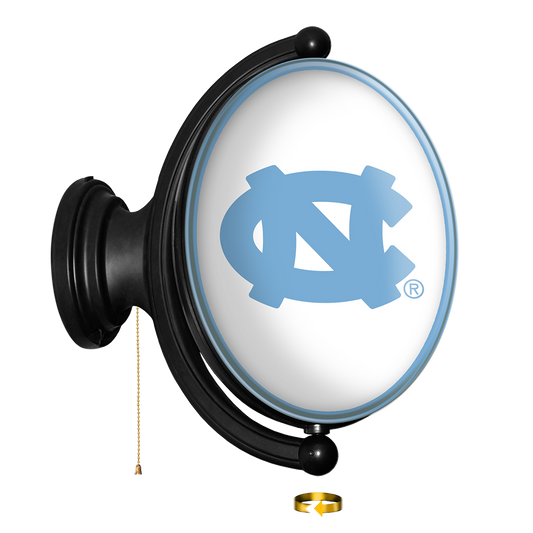 North Carolina Tar Heels Oval Rotating Wall Sign