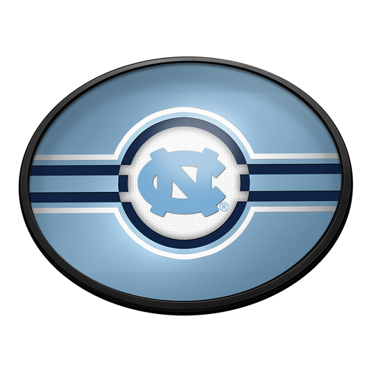 North Carolina Tar Heels Slimline Oval Lighted Wall Sign