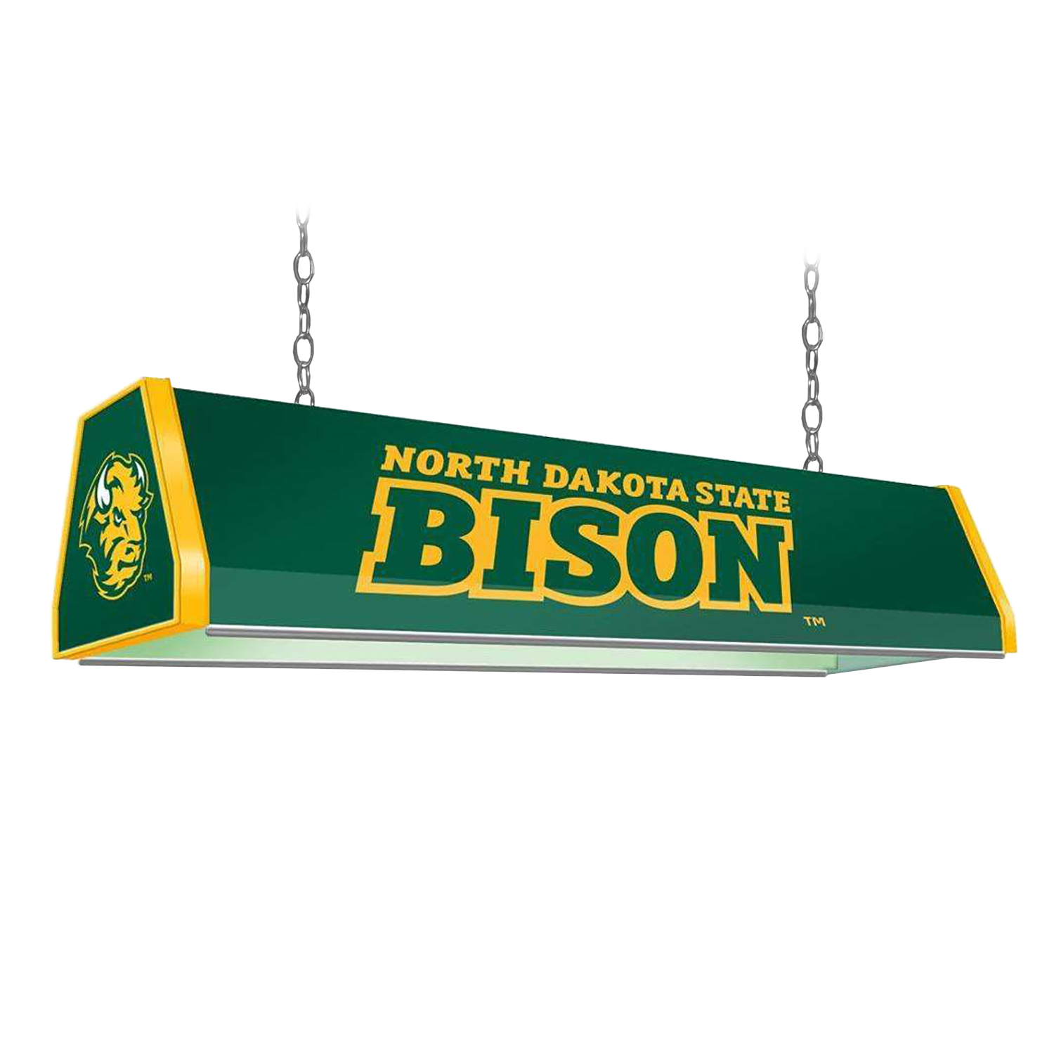 North Dakota State Bison Standard Pool Table Light