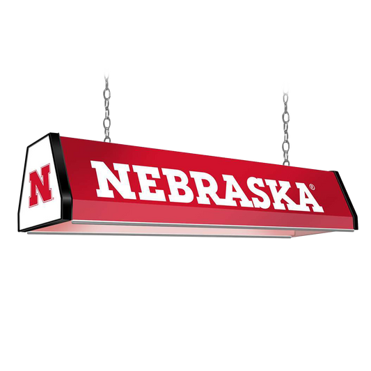 Nebraska Cornhuskers Standard Pool Table Light