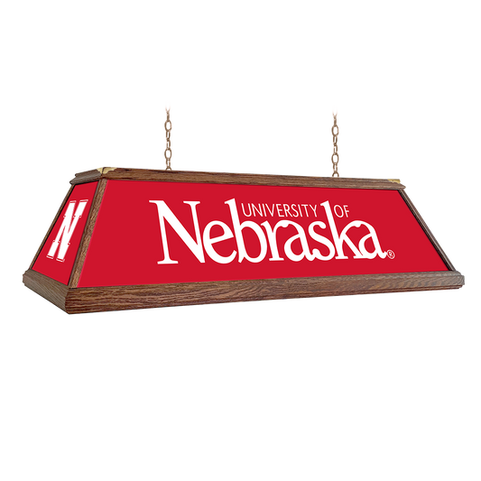 Nebraska Cornhuskers Premium Pool Table Light