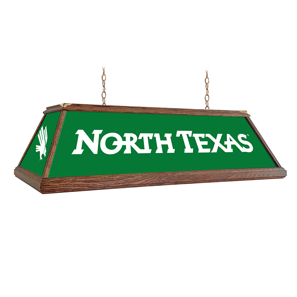 North Texas Mean Green Premium Pool Table Light
