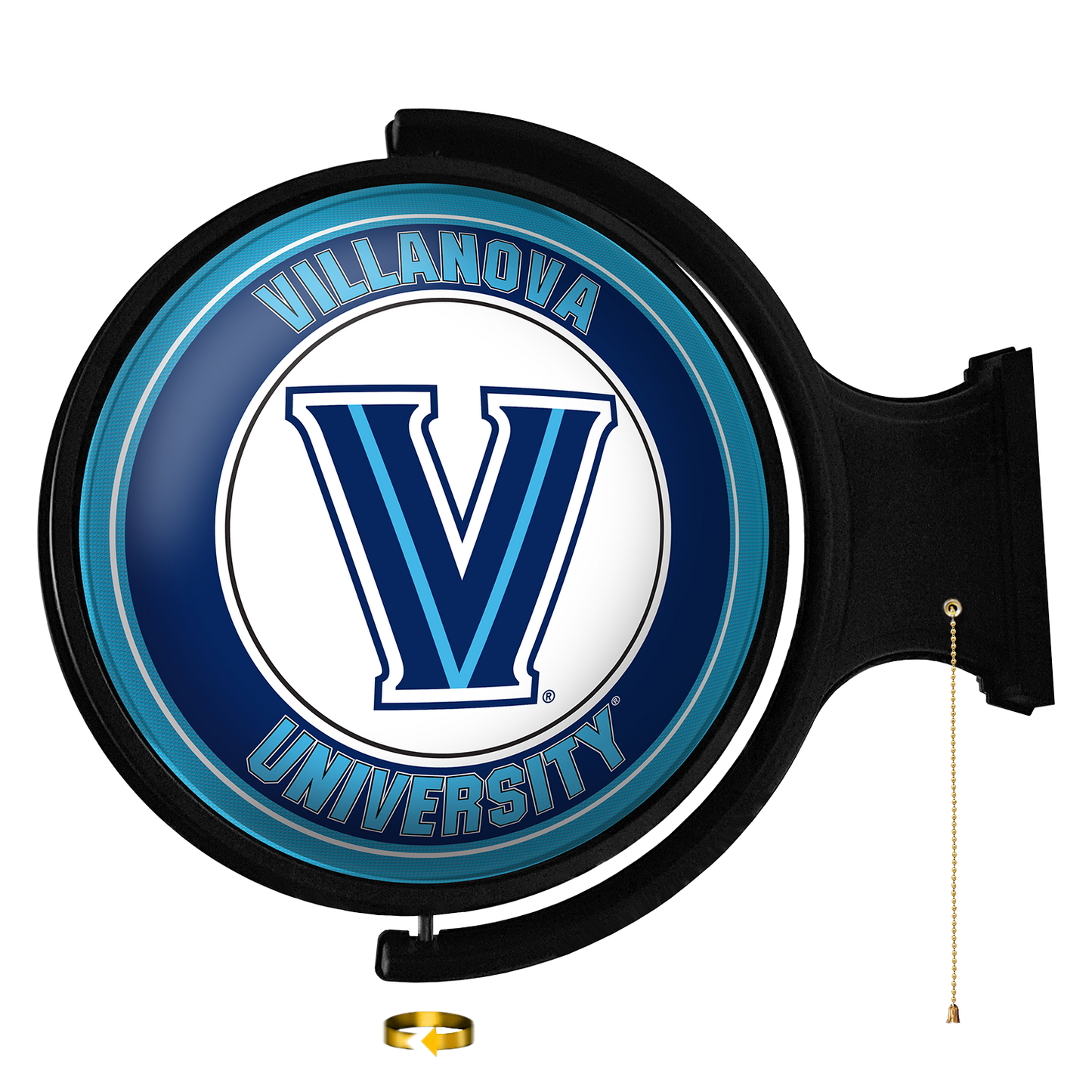 Villanova Wildcats Round Rotating Wall Sign