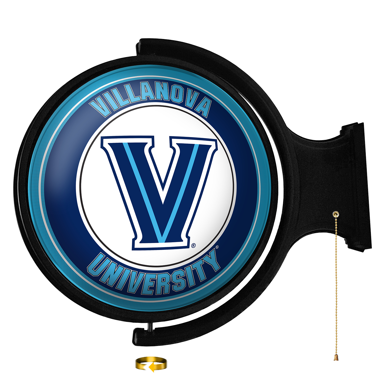 Villanova Wildcats Round Rotating Wall Sign