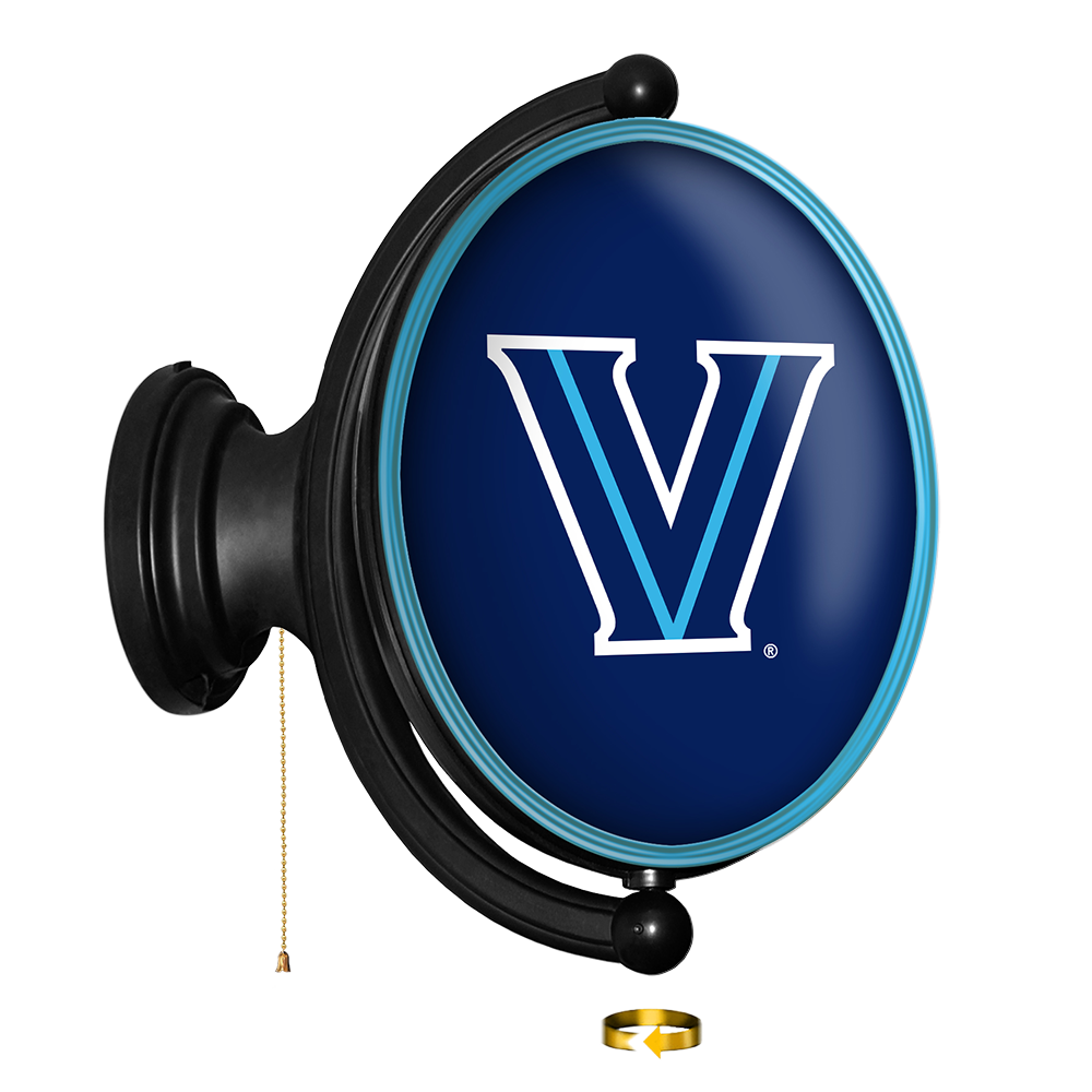 Villanova Wildcats Oval Rotating Wall Sign