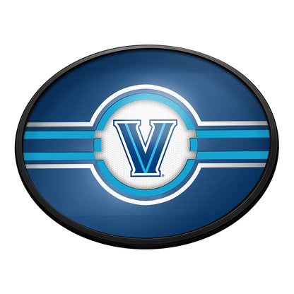 Villanova Wildcats Slimline Oval Lighted Wall Sign