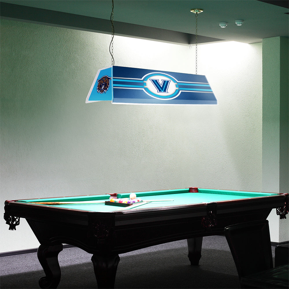 Villanova Wildcats Edge Glow Pool Table Light Room View