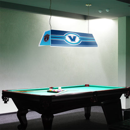 Villanova Wildcats Edge Glow Pool Table Light Room View