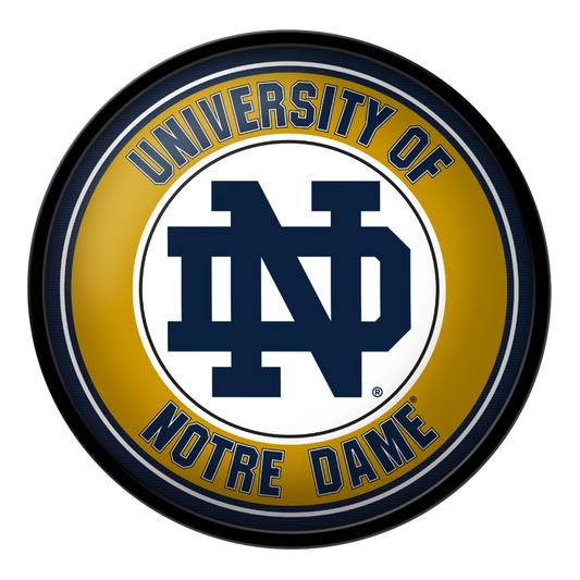 Notre Dame Fighting Irish Modern Disc Wall Sign