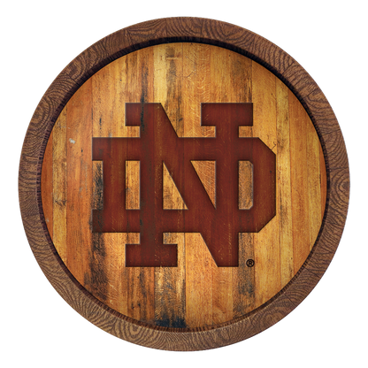 Notre Dame Fighting Irish Branded Barrel Top Sign