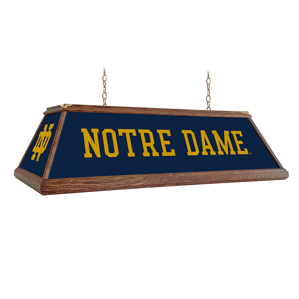 Notre Dame Fighting Irish Premium Pool Table Light