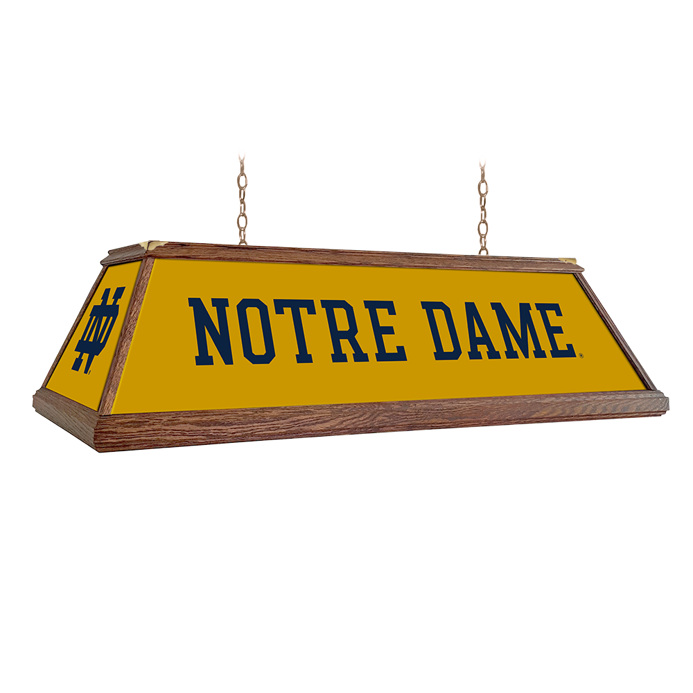 Notre Dame Fighting Irish Premium Pool Table Light