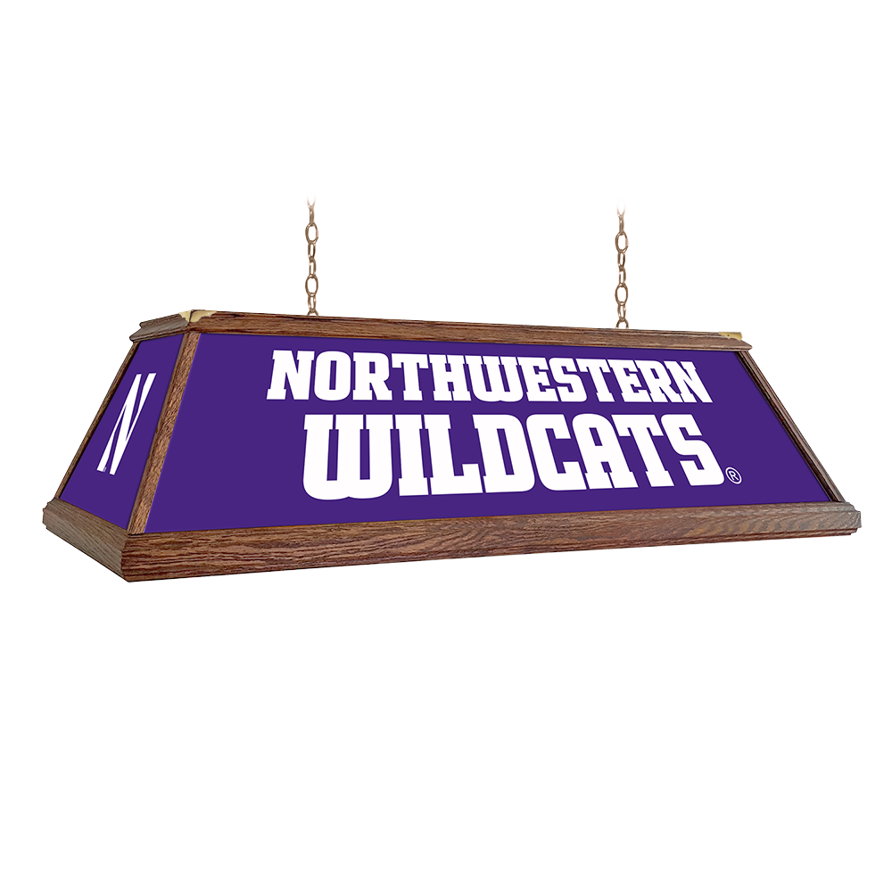 Northwestern Wildcats Premium Pool Table Light
