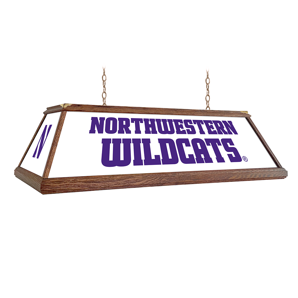 Northwestern Wildcats Premium Pool Table Light