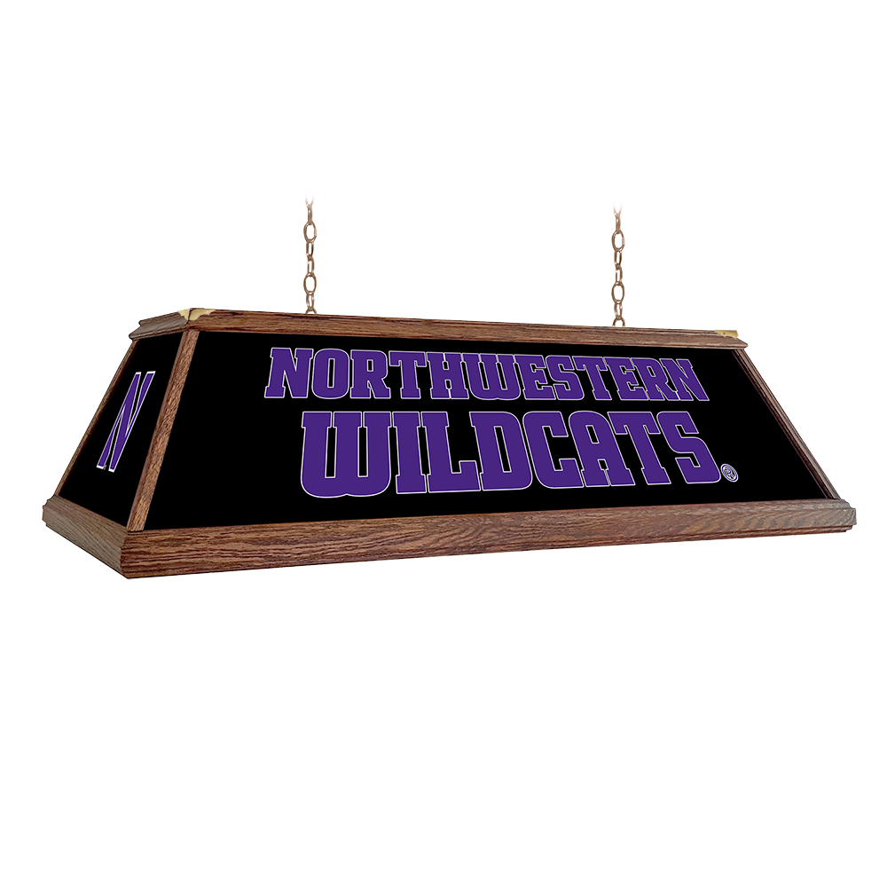 Northwestern Wildcats Premium Pool Table Light