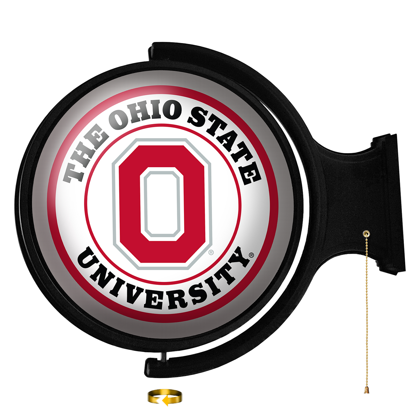Ohio State Buckeyes Round Rotating Wall Sign