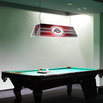 Ohio State Buckeyes Edge Glow Pool Table Light Room View