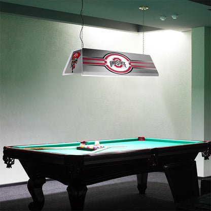 Ohio State Buckeyes Edge Glow Pool Table Light Room View