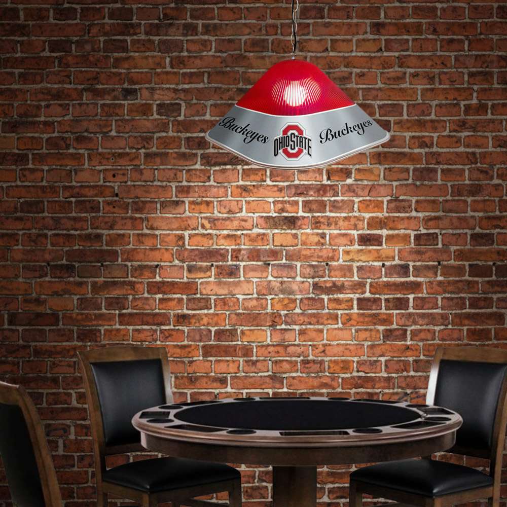 Ohio State Buckeyes Game Table Light Room View