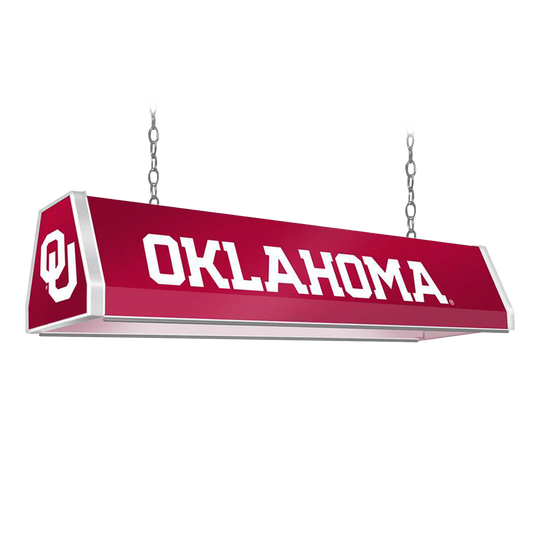 Oklahoma Sooners Standard Pool Table Light