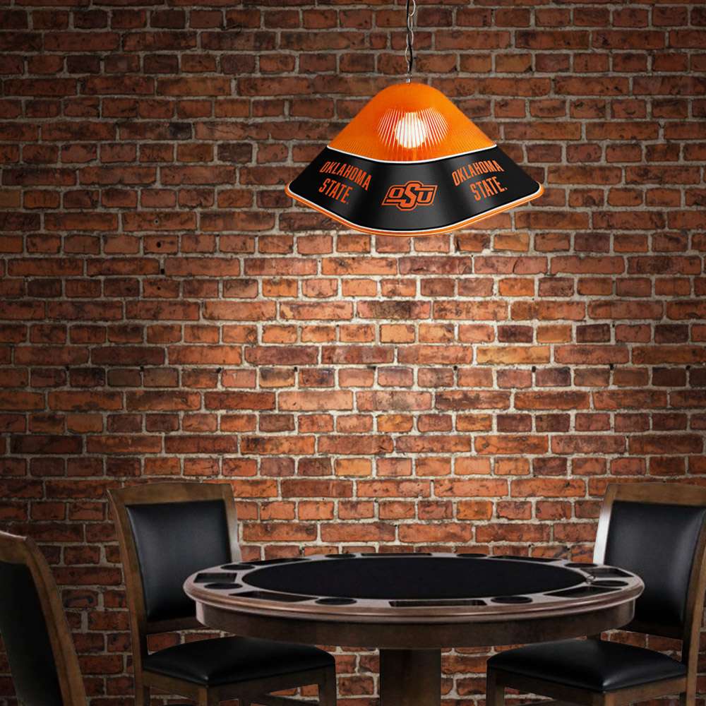Oklahoma State Cowboys Game Table Light Room View