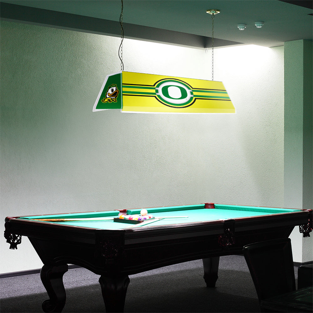 Oregon Ducks Edge Glow Pool Table Light Room View
