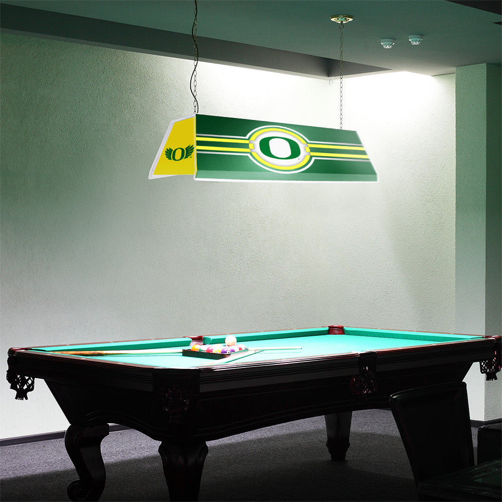 Oregon Ducks Edge Glow Pool Table Light Room View