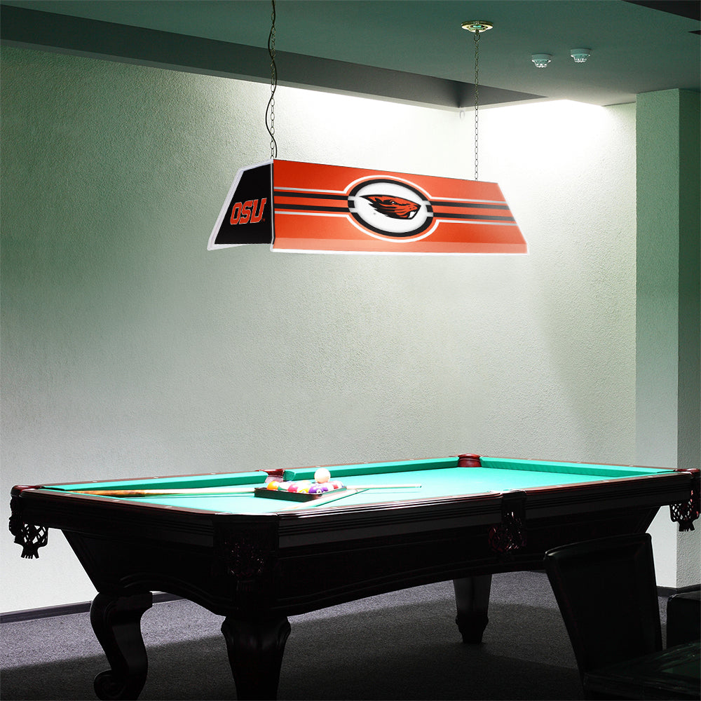 Oregon Ducks Edge Glow Pool Table Light Room View