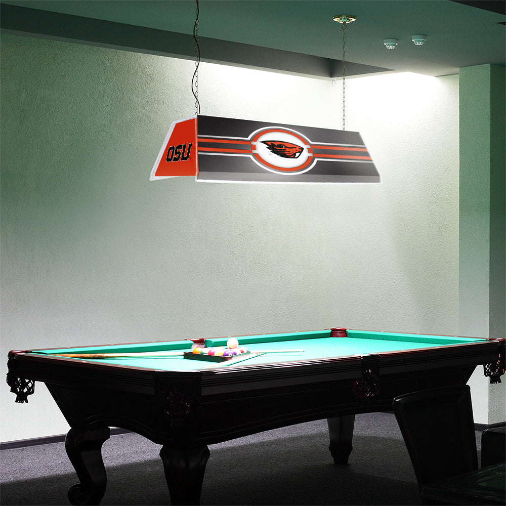 Oregon Ducks Edge Glow Pool Table Light Room View