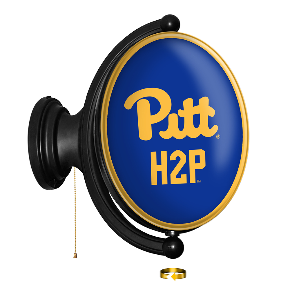 Pittsburgh Panthers Oval Rotating Wall Sign