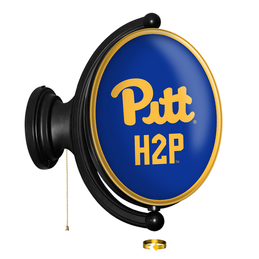 Pittsburgh Panthers Oval Rotating Wall Sign