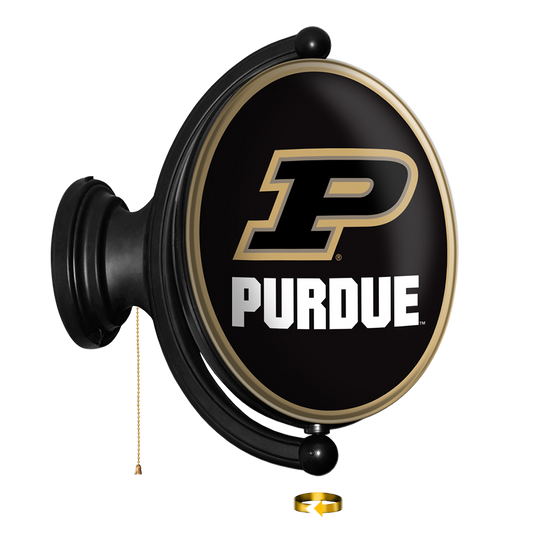 Purdue Boilermakers Oval Rotating Wall Sign
