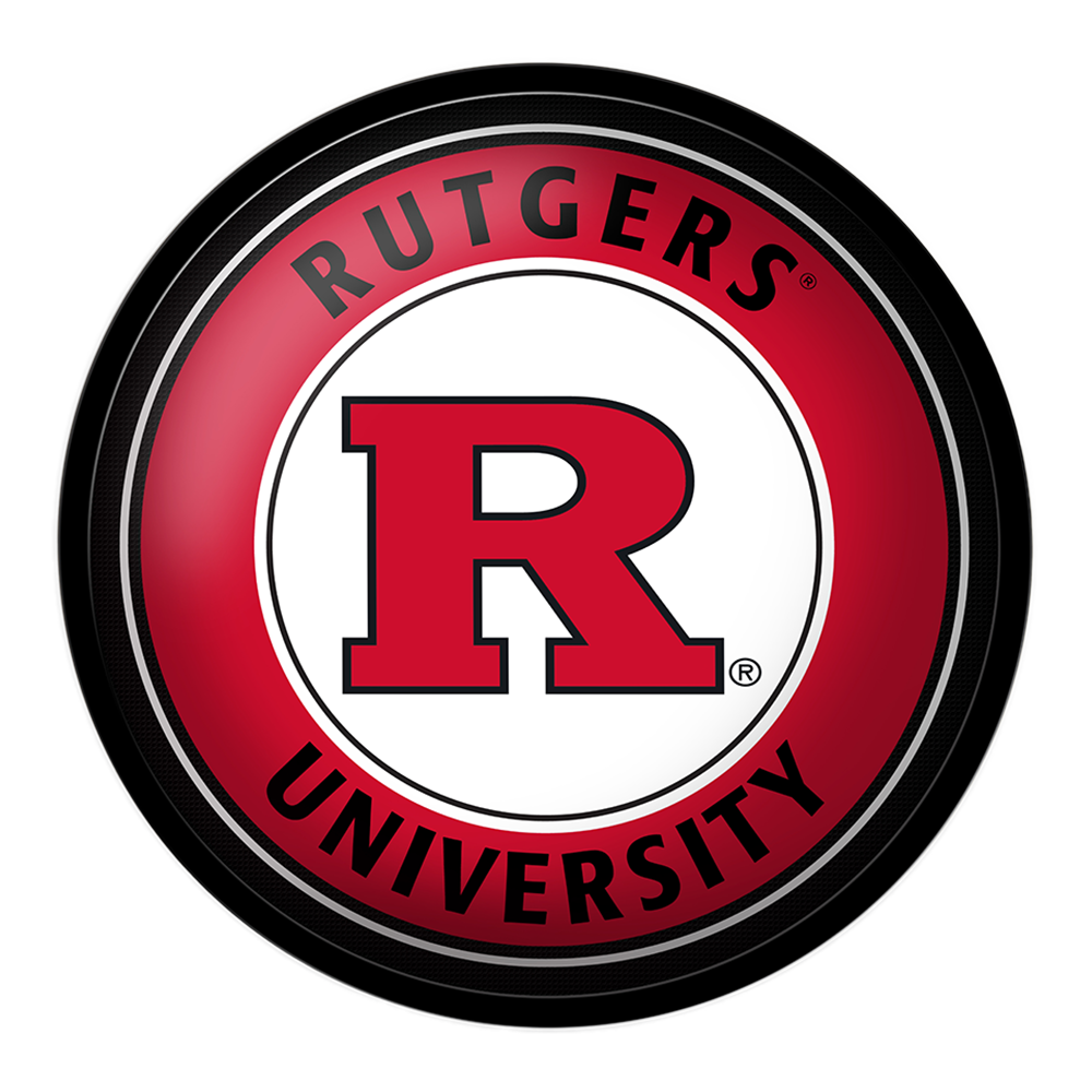 Rutgers Scarlet Knights Modern Disc Wall Sign