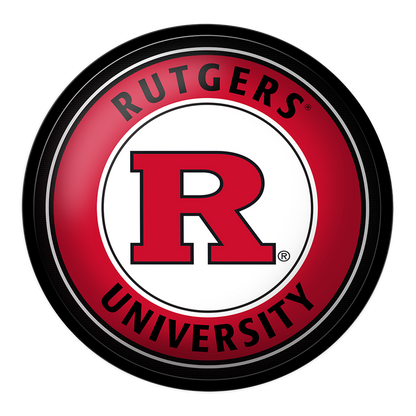 Rutgers Scarlet Knights Modern Disc Wall Sign