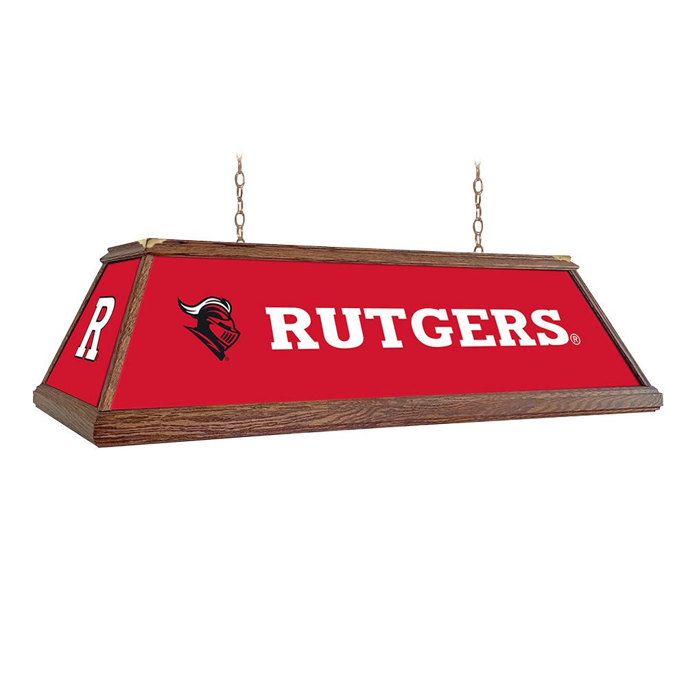 Rutgers Scarlet Knights Premium Pool Table Light